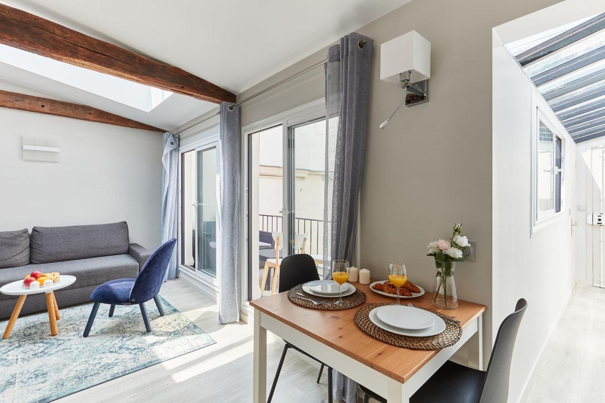 Jardin And Balcony 1Br Paris Exterior foto