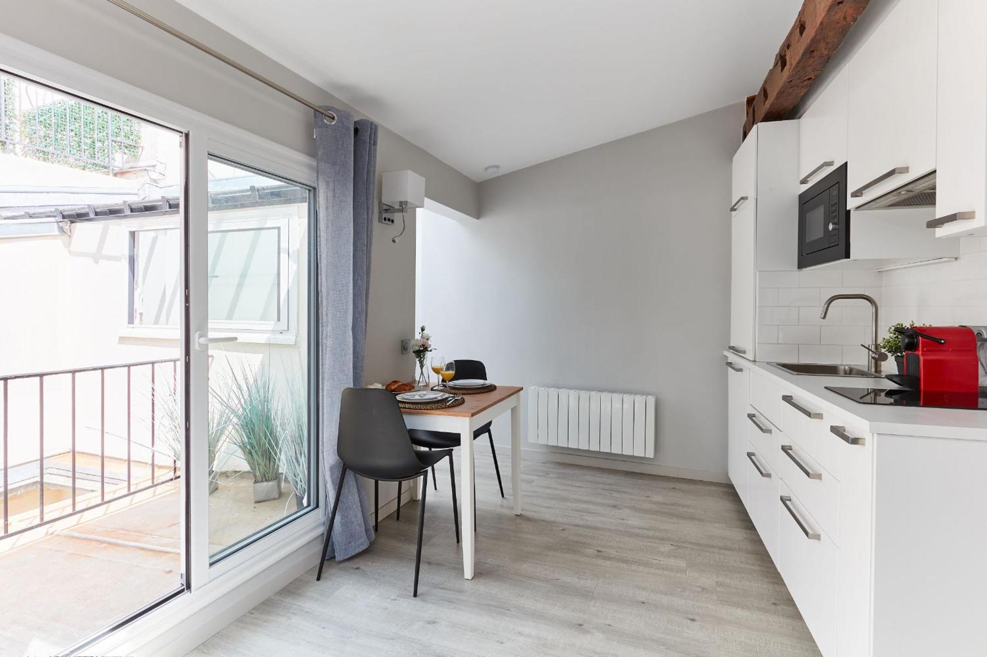Jardin And Balcony 1Br Paris Exterior foto